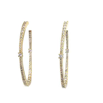 Abbot Hoop Earrings - Gold