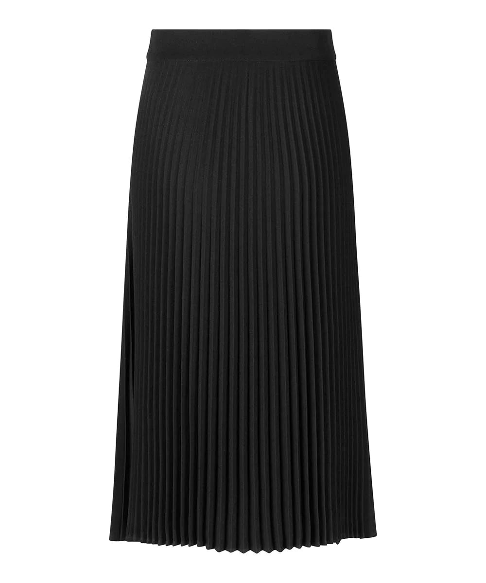 Black Pleated Skirt