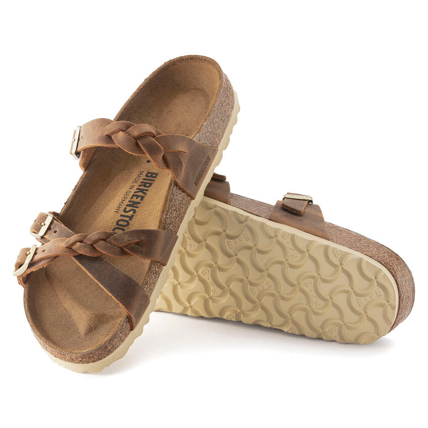 Franca Cognac Braided