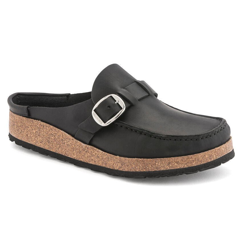 Buckley Black Oiled Leather