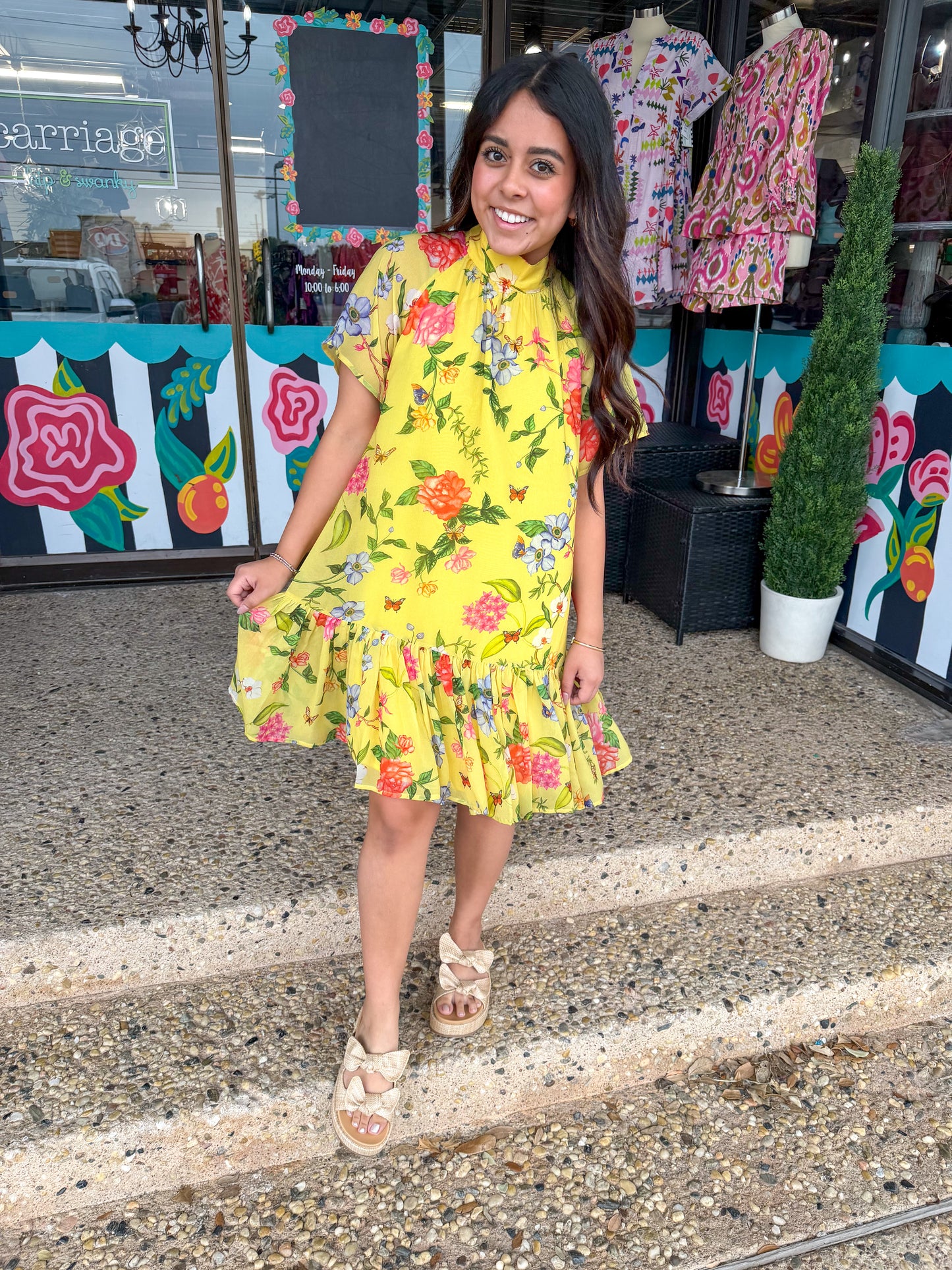 Yellow Willa Dress