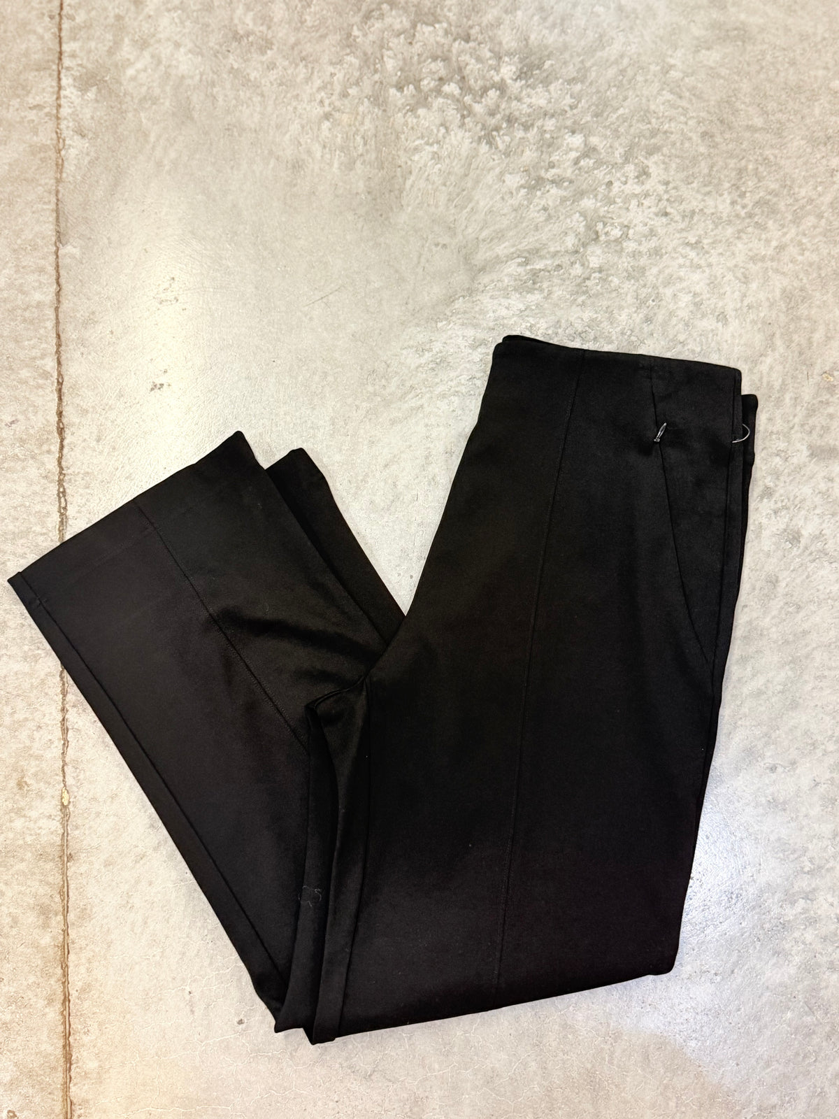 Black Thin Her Pull On Pants