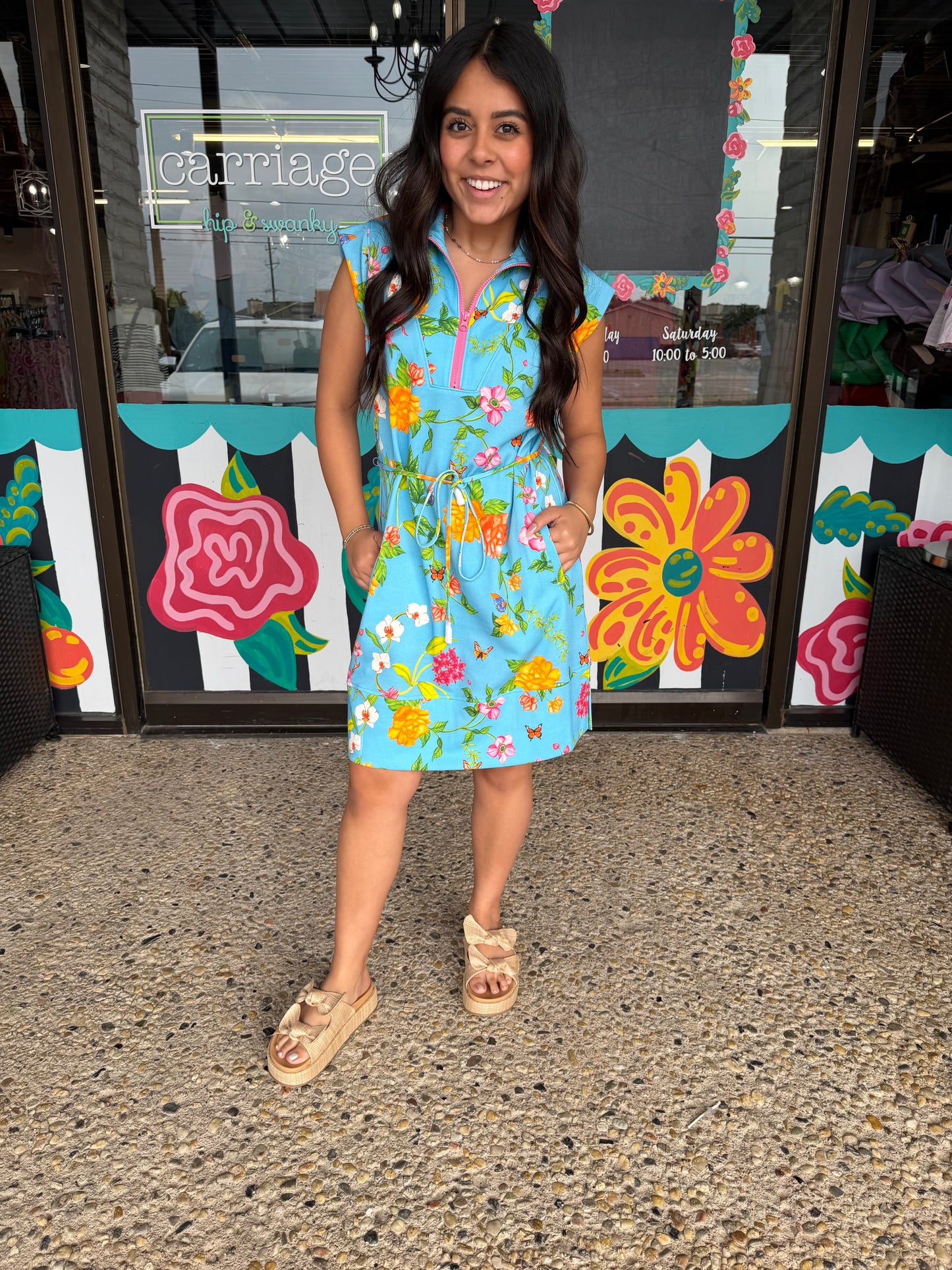 Aqua Leigh Dress
