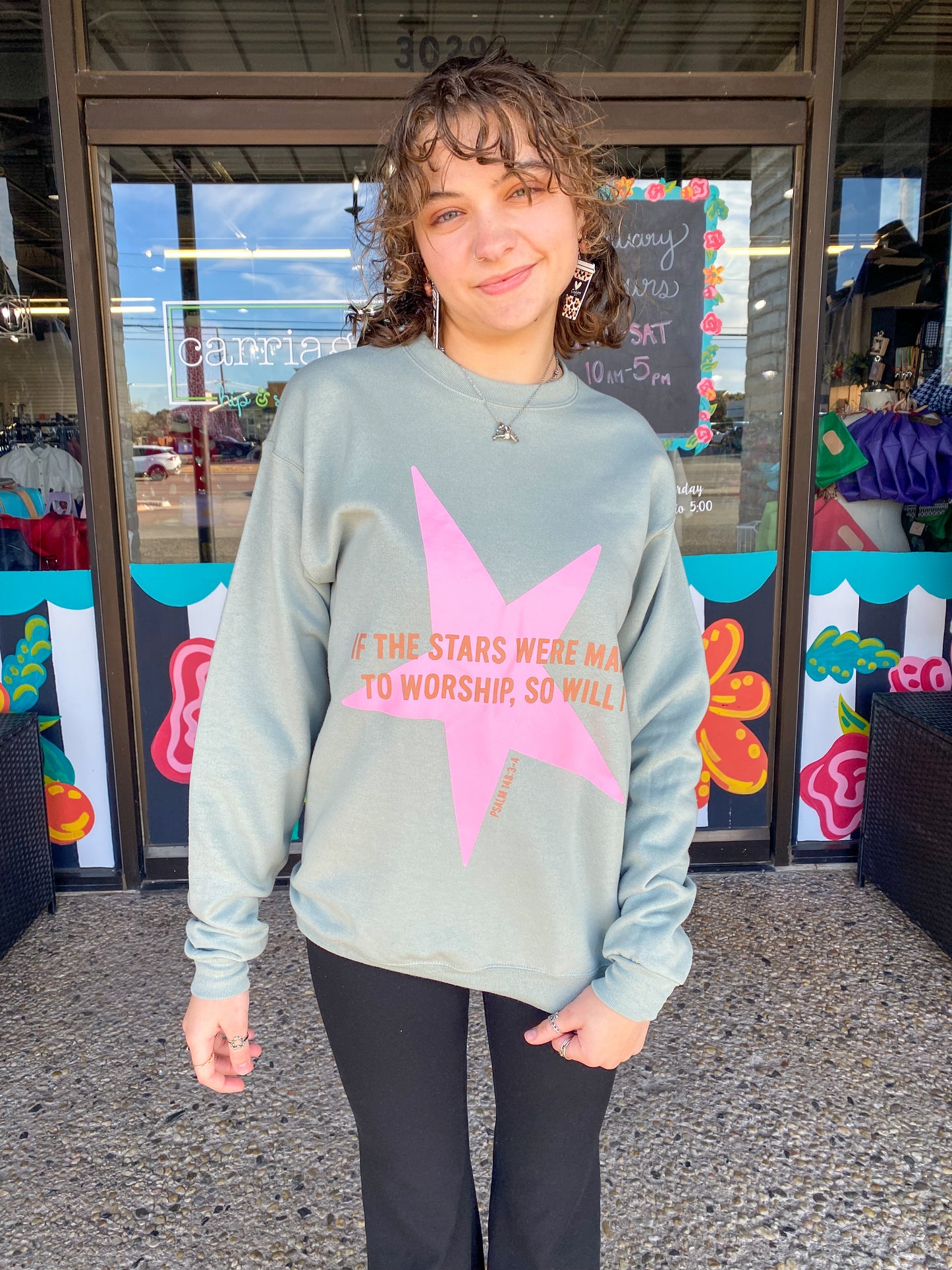 Stars Were Made To Worship Sweatshirt