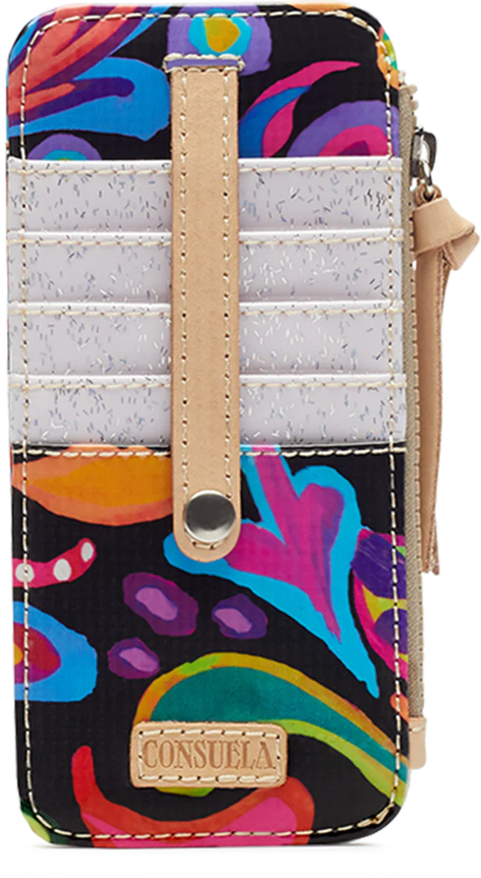 Card Organizer, Sophie Black Swirly