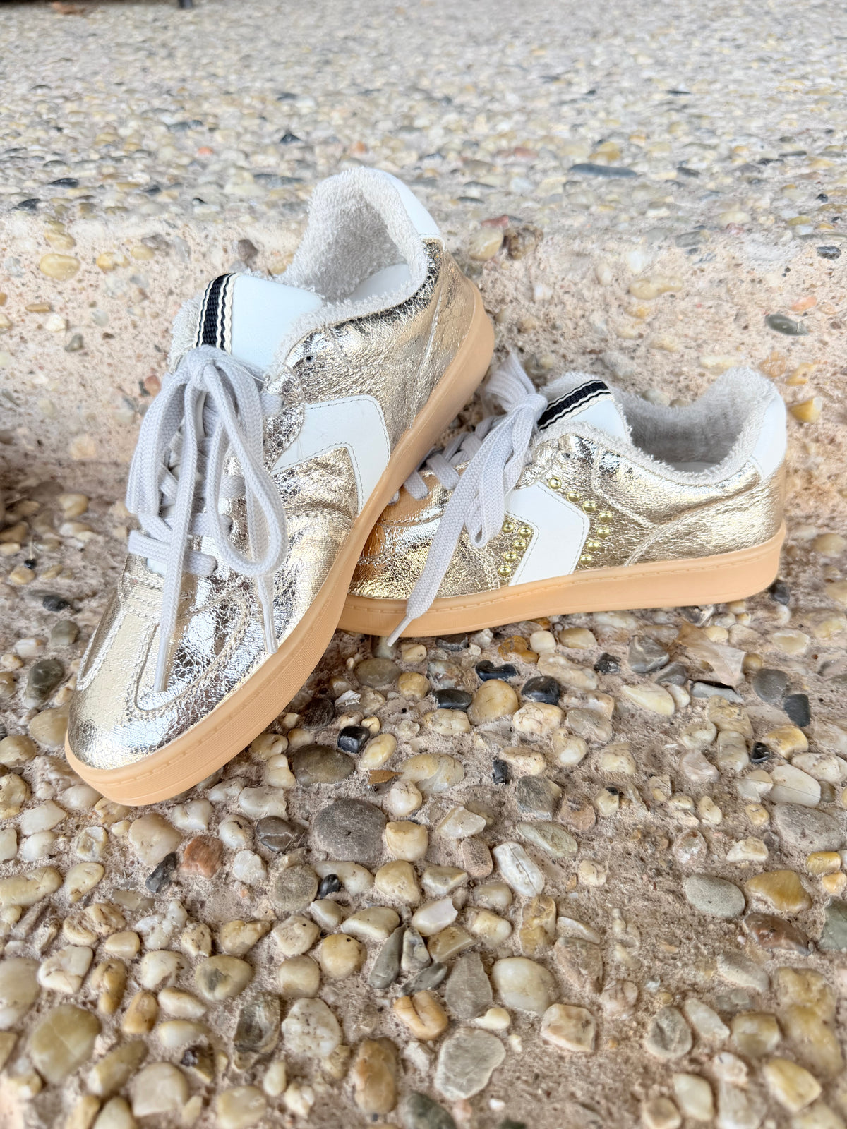 Gold Portland Sneaker