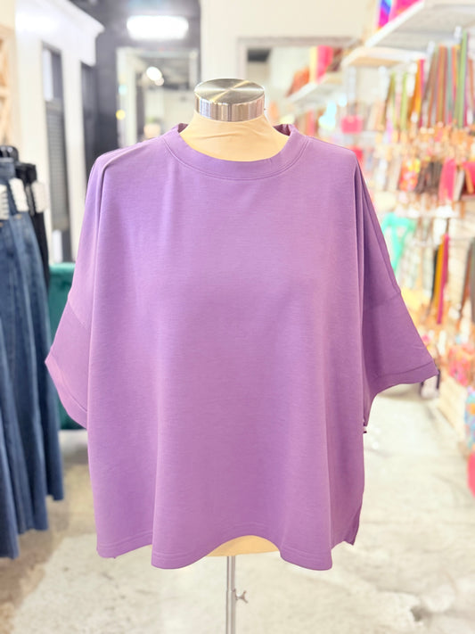 Scuba Round Neck Top