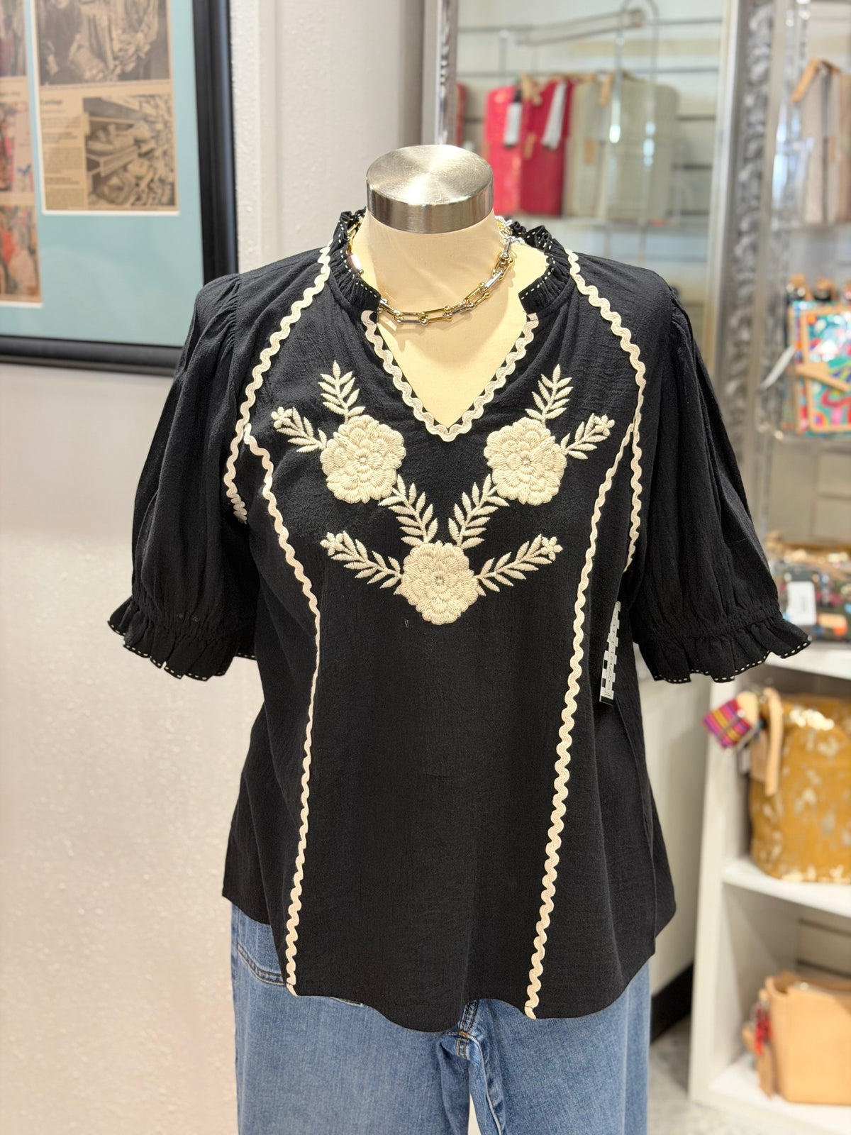 Black Dana Top