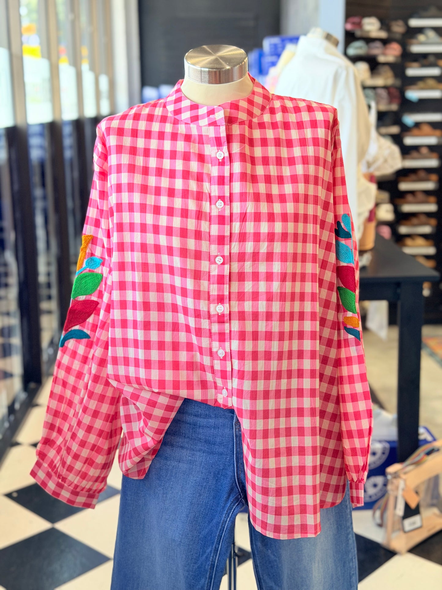 Plaid Picnic Button-Up