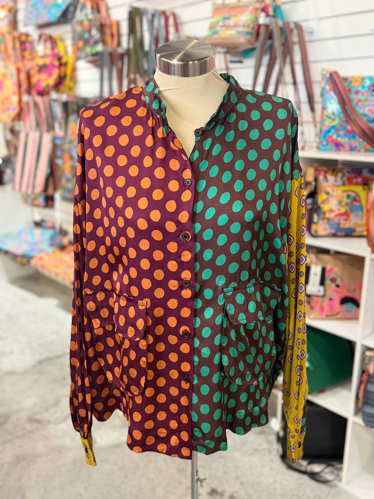 Fusion Multicolor Silky Top