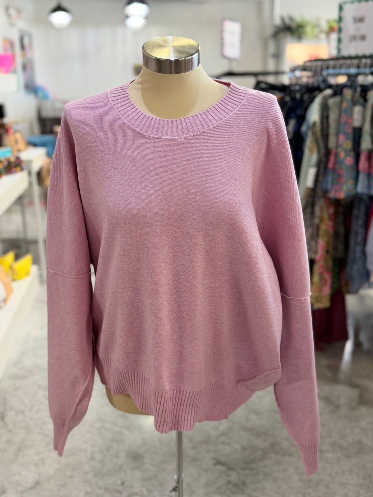 Lilac Alma Pullover