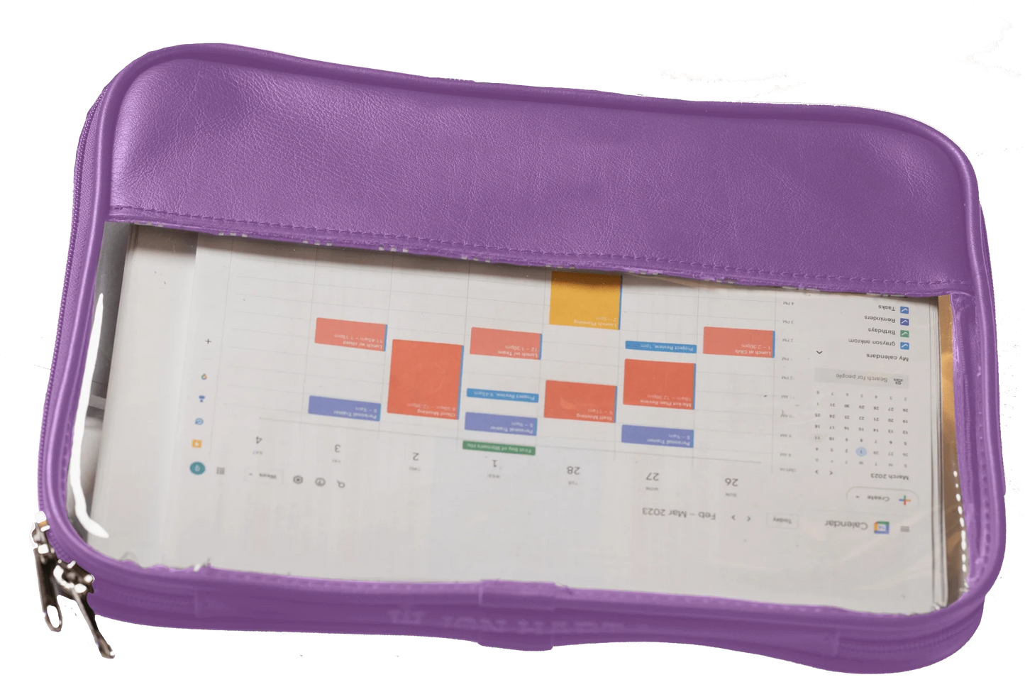 Clear Folio, Leather