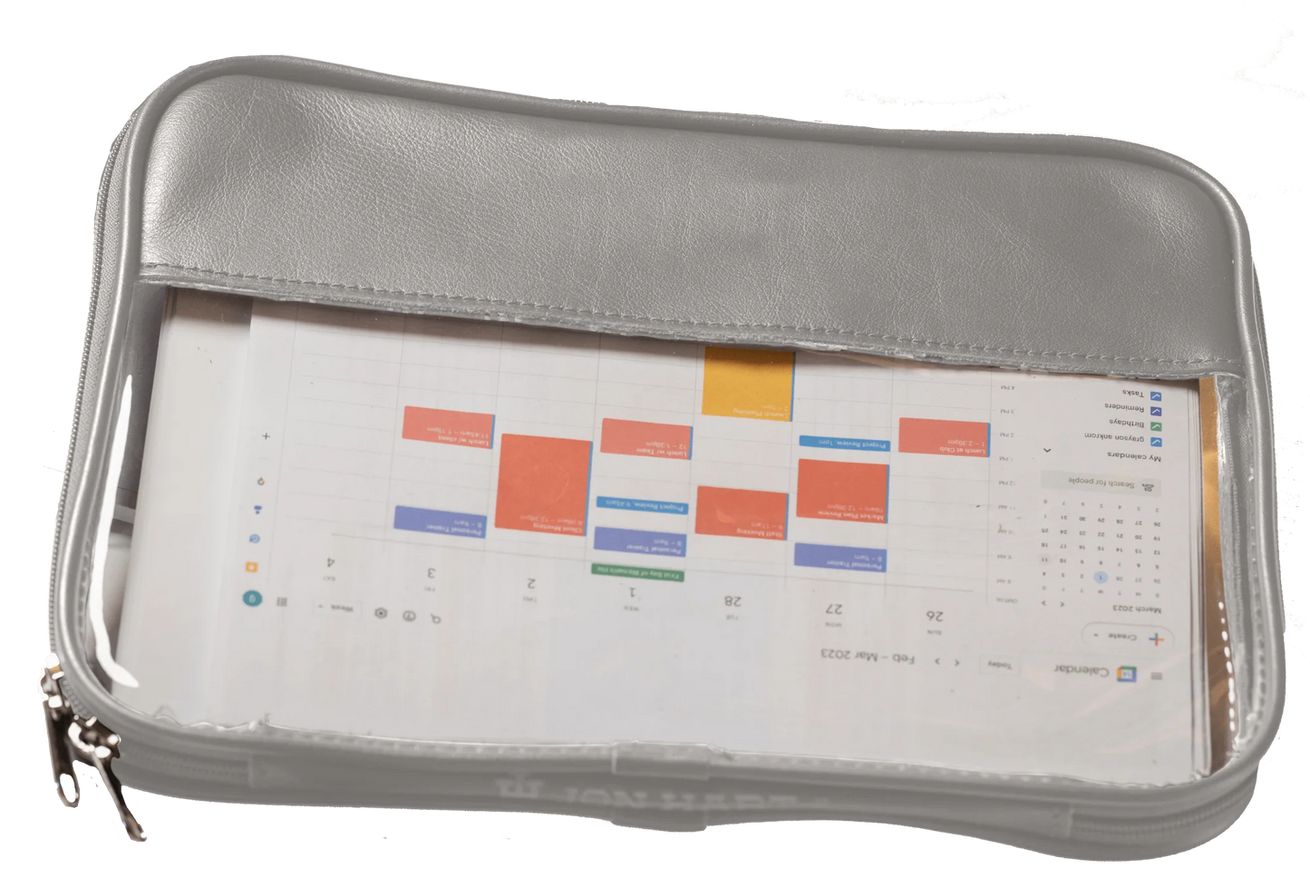 Clear Folio, Leather