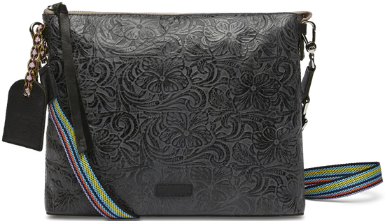 Downtown Crossbody, Steely