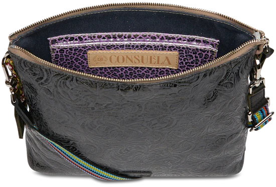 Downtown Crossbody, Steely