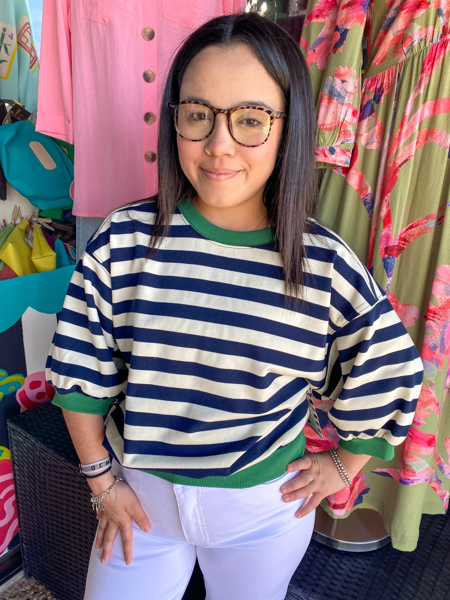 Stripe SS Top