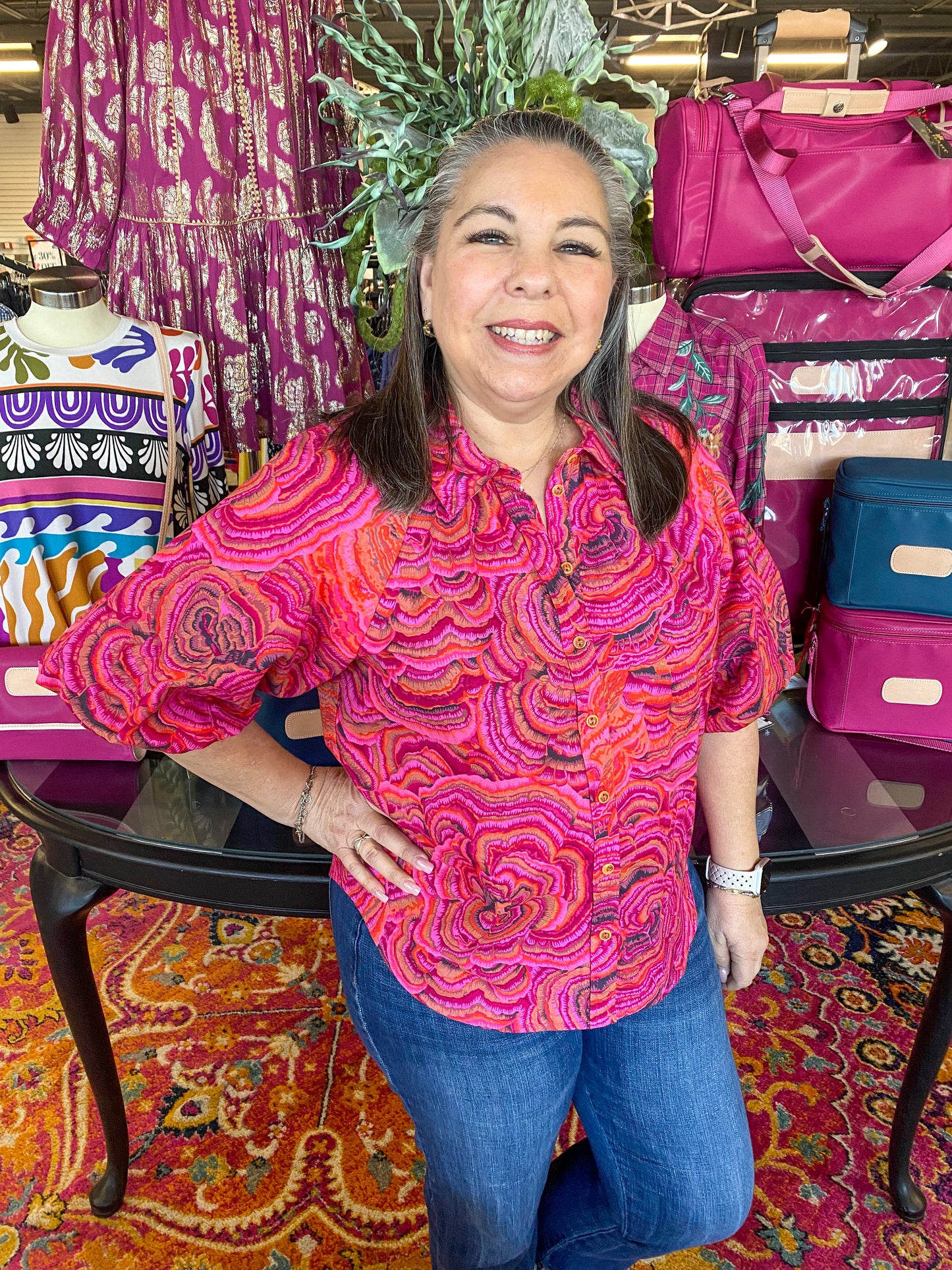 Pouf Sleeve Campshirt