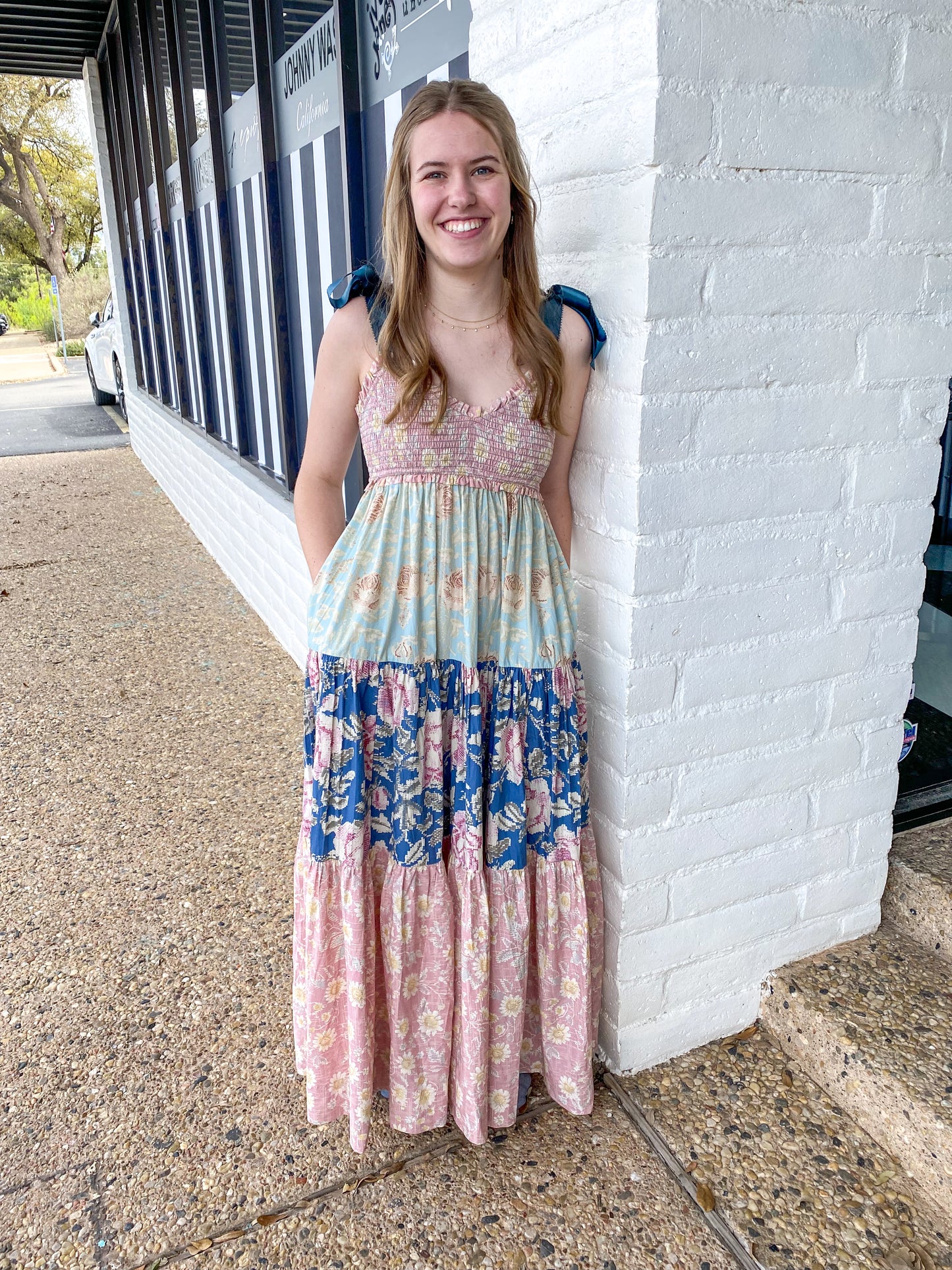 Antique Combo Bluebell Maxi