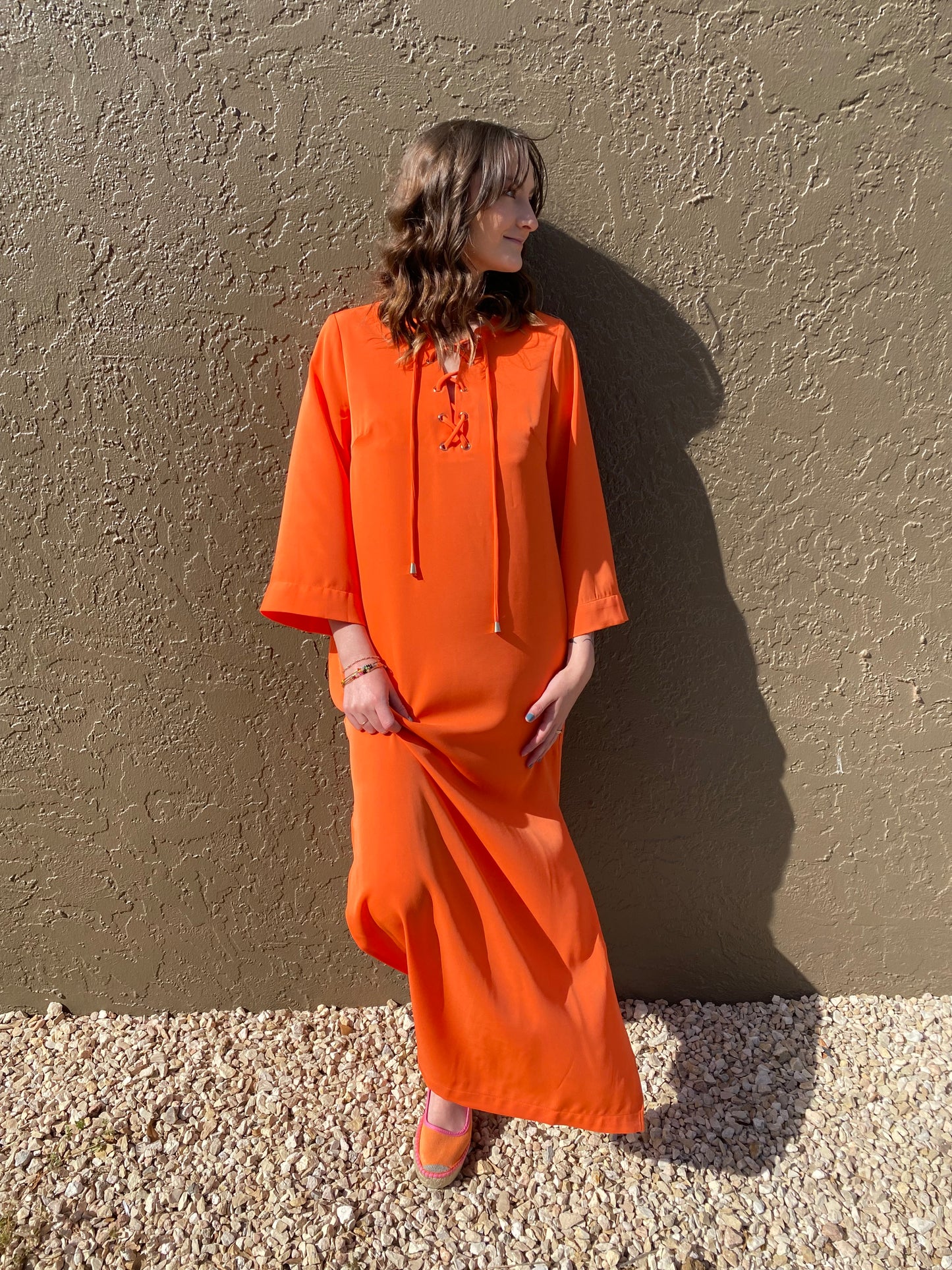 Orange Maxi Tunic