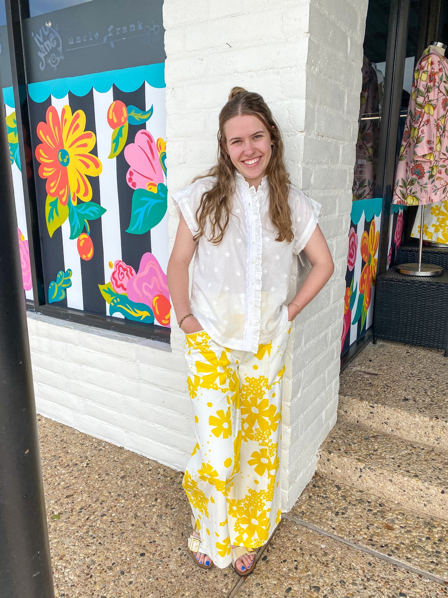 Scattered Daisy Pant