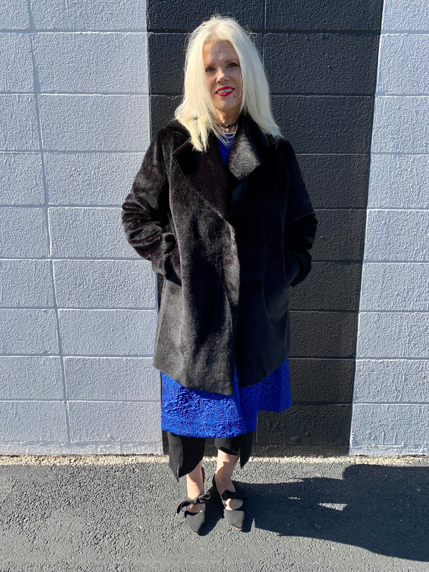 Soft Fur and Suede Jacket
