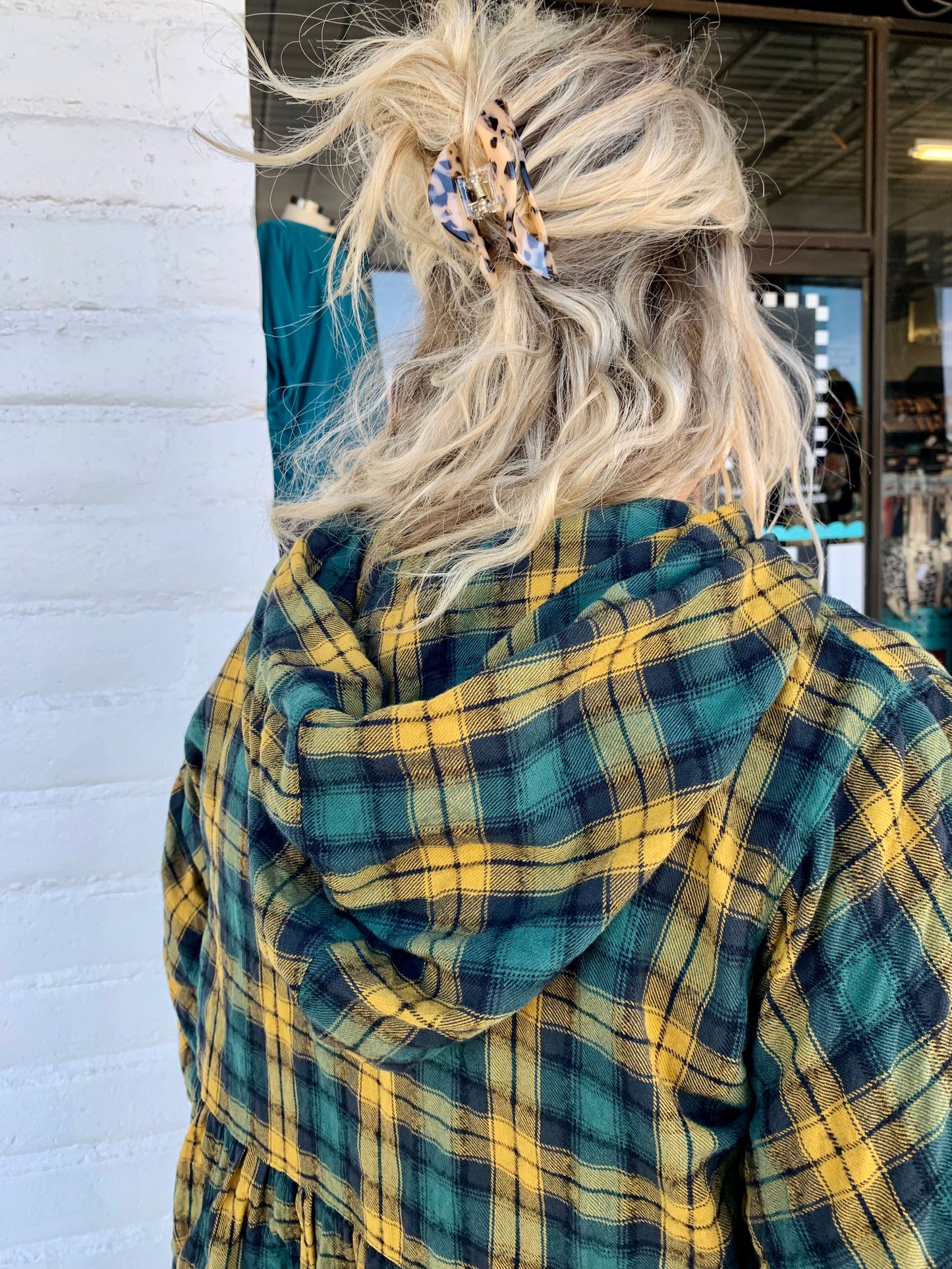 Baby Doll Flannel Dress