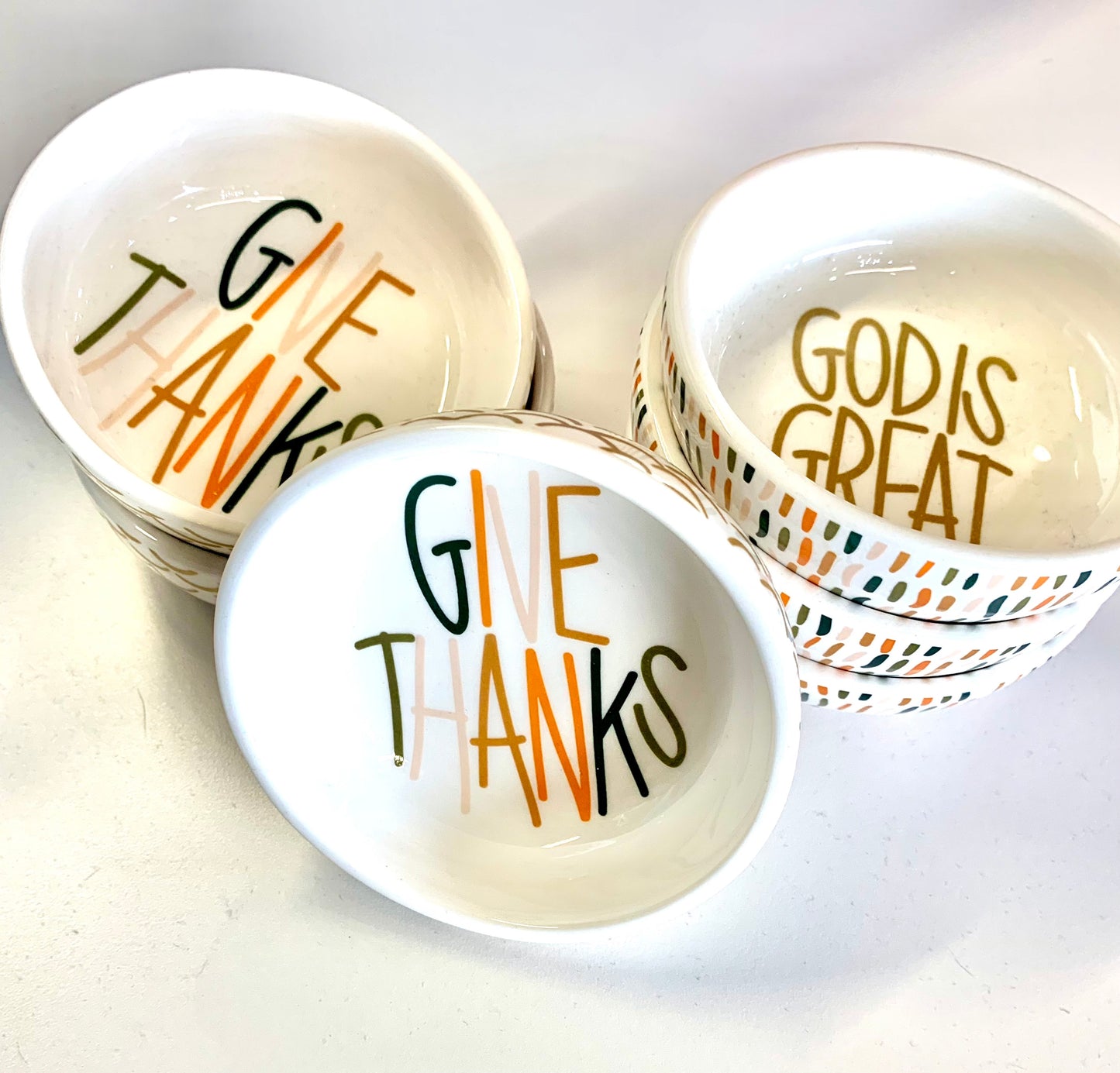 Give Thanks Dipping Bowl