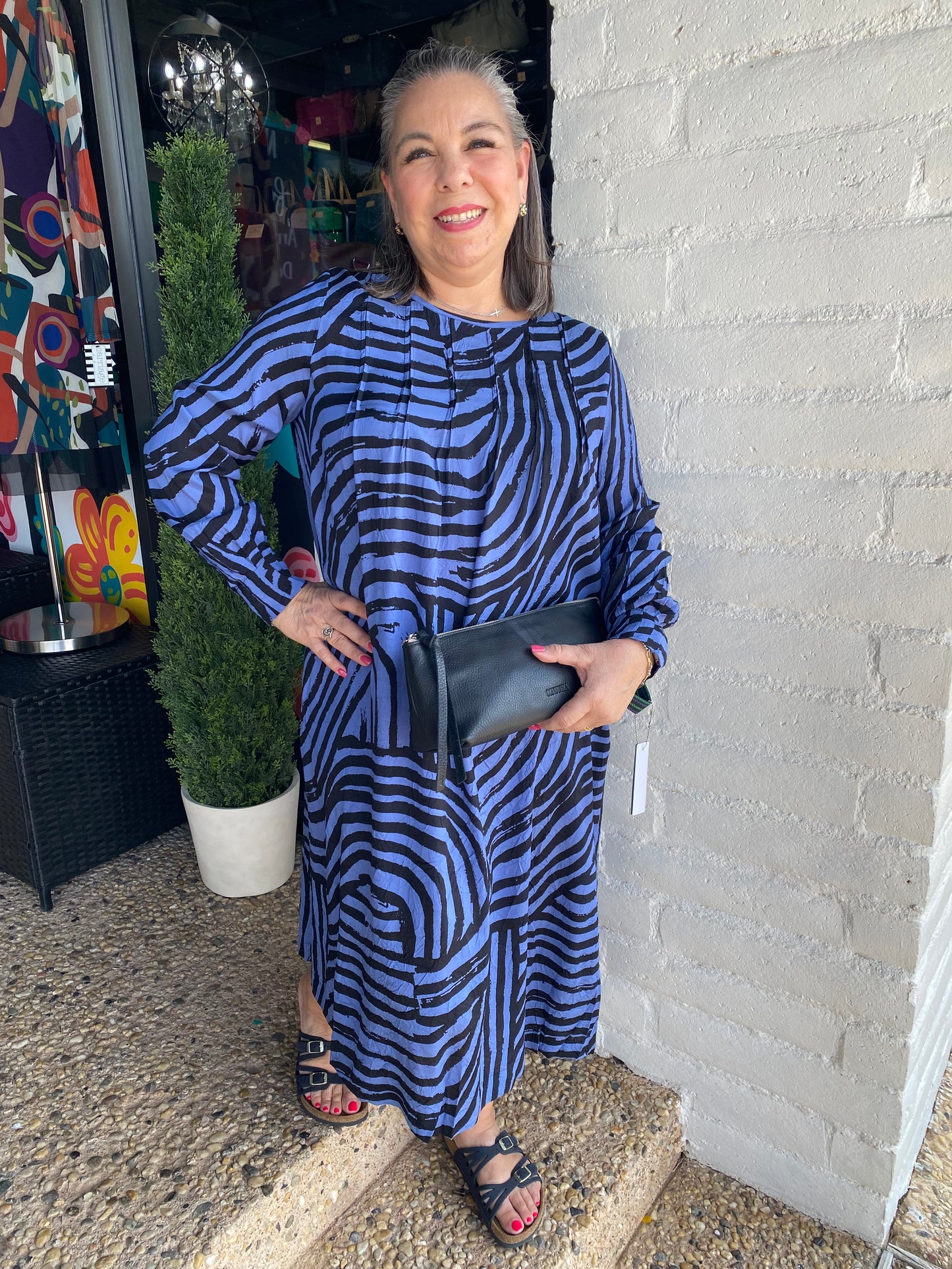 Bijou Blue MaNavola Dress