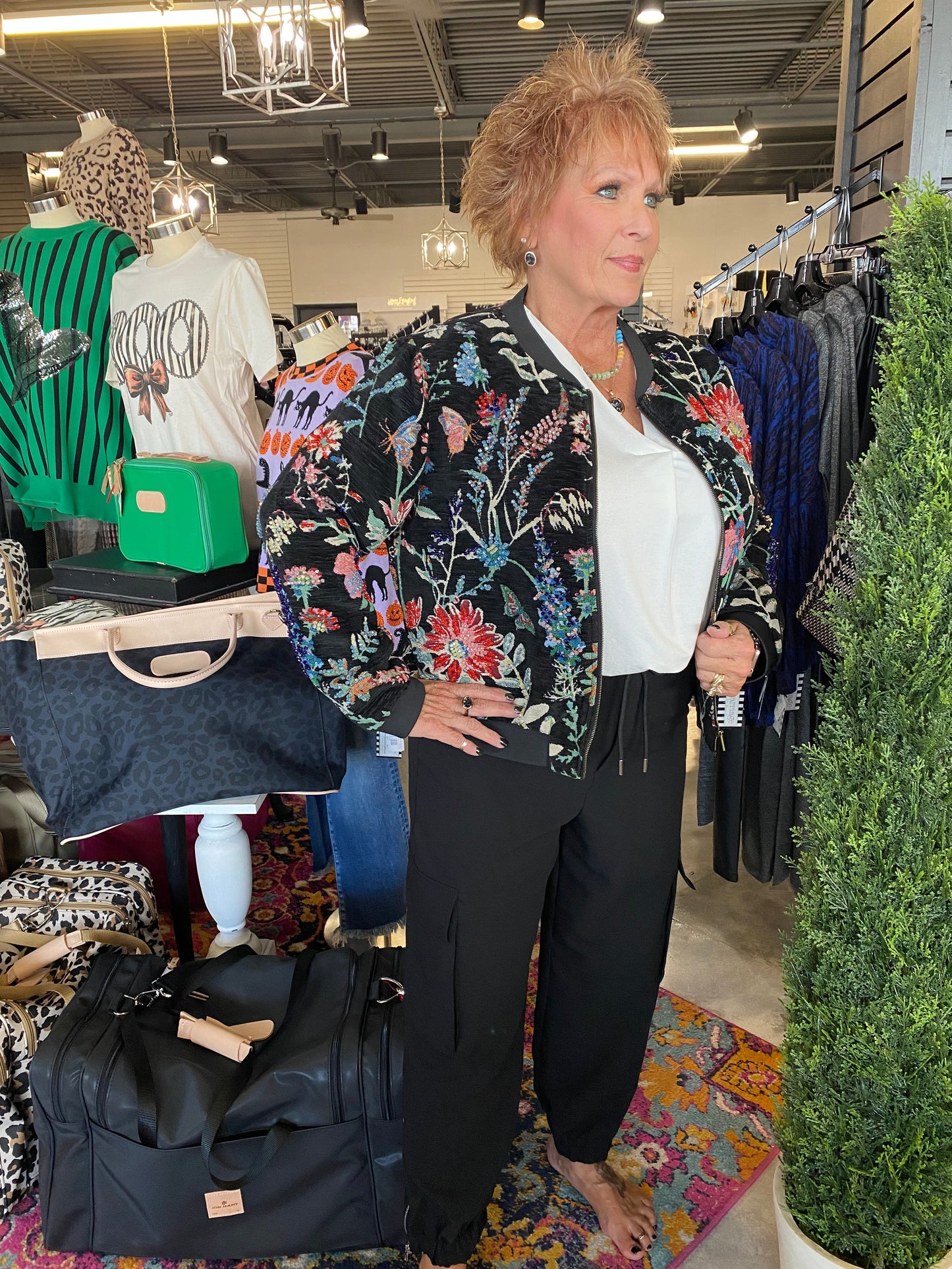 Multi Floral Tapestry Jacket