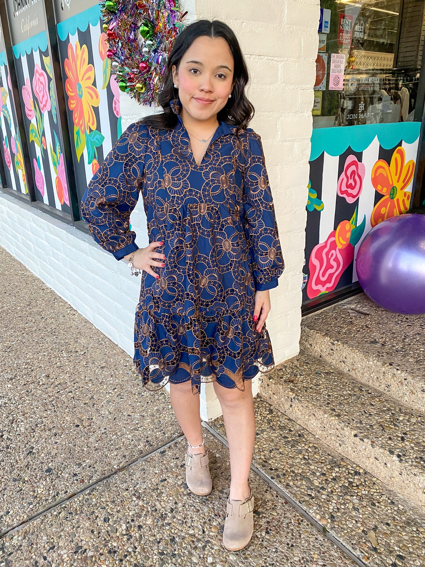 Empress Stitch Flounce Dress