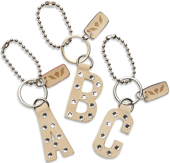 Iced Alphabet Charms