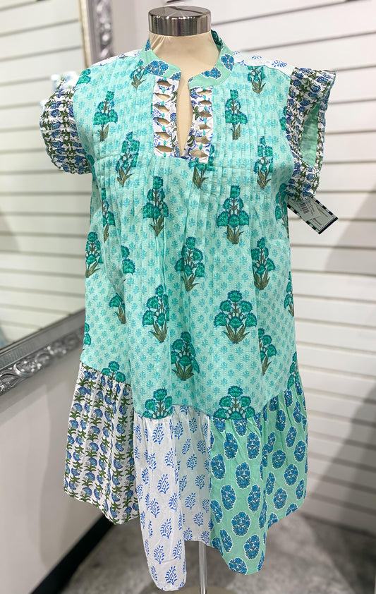 Multi Print Dress