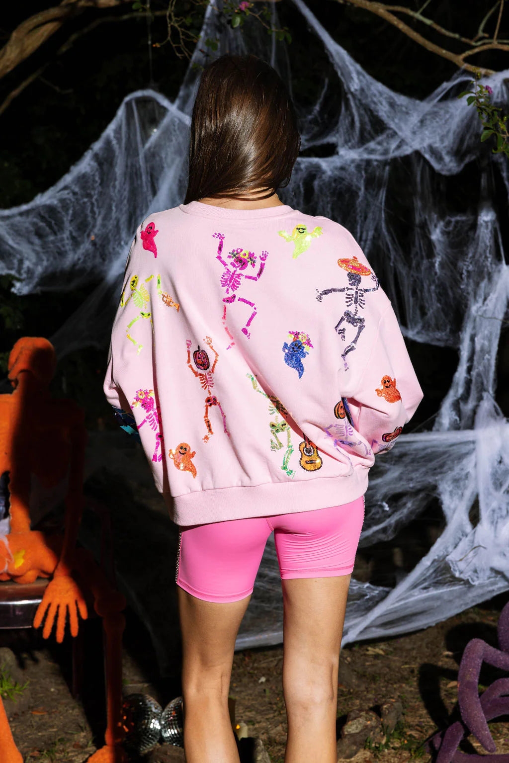 Skeleton Disco Sweatshirt-0831
