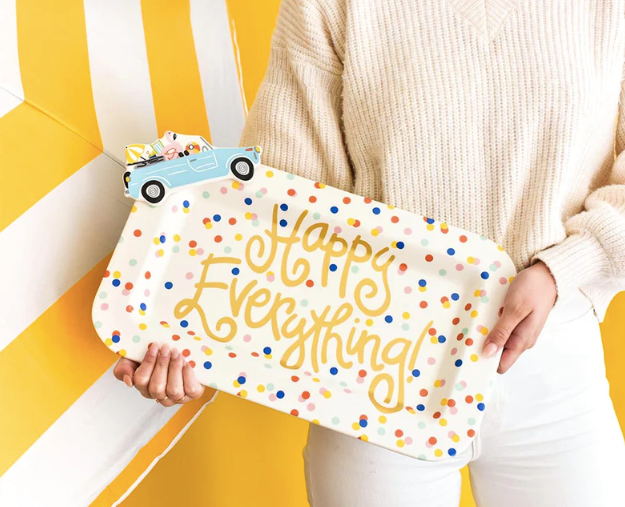 Happy Dot, Mini Rectangle Platter