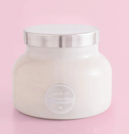 19oz Volcano White Jar