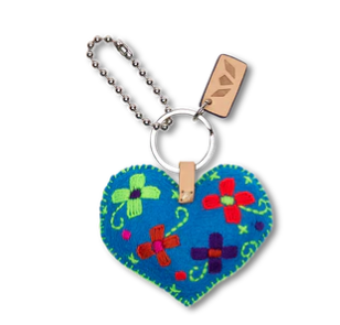 Turquoise Grande Corazon Charm