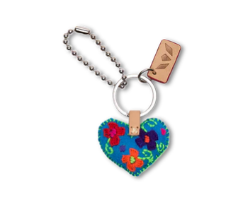 Turquoise Chico Corazon Charm