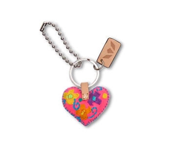 Pink Chico Corazon Charm