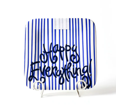 Indigo Skinny Stripe Mini Platter