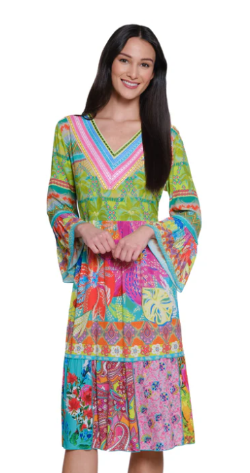 Multi Pattern Dress