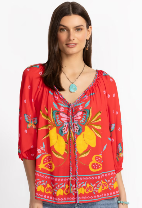 Ekaterina Monaco Peasant Blouse