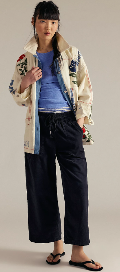 Black Noir Easy Peasy Pull On Pant