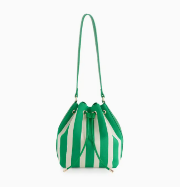 Green Isla Bucket Bag