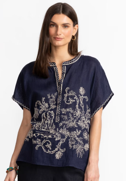 Blue Nights Vanona Blouse