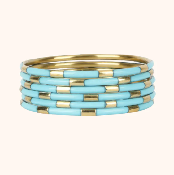 Turquoise Veda Bangles