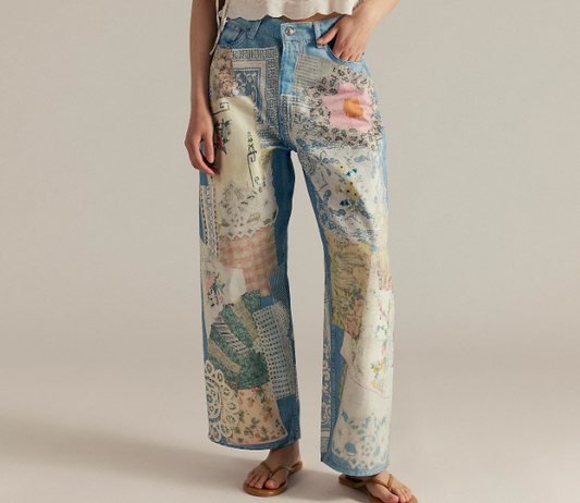 Sky Combo Illusions Relaxed Fit Pant