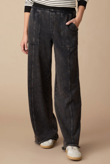 Washed Black Dolly Utility Lounge Pant