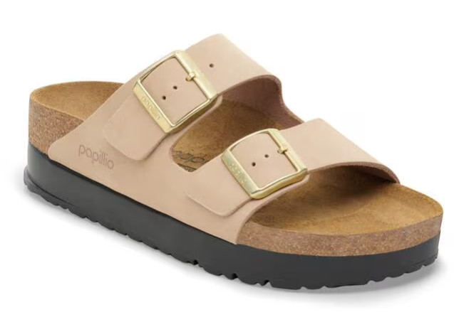 Arizona Platform Nubuck Sandcastle