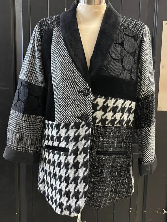 Multi Media Button Jacket