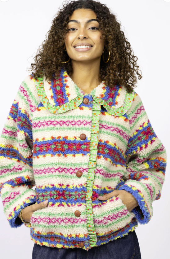 Fair Isle Sherpa Jacket